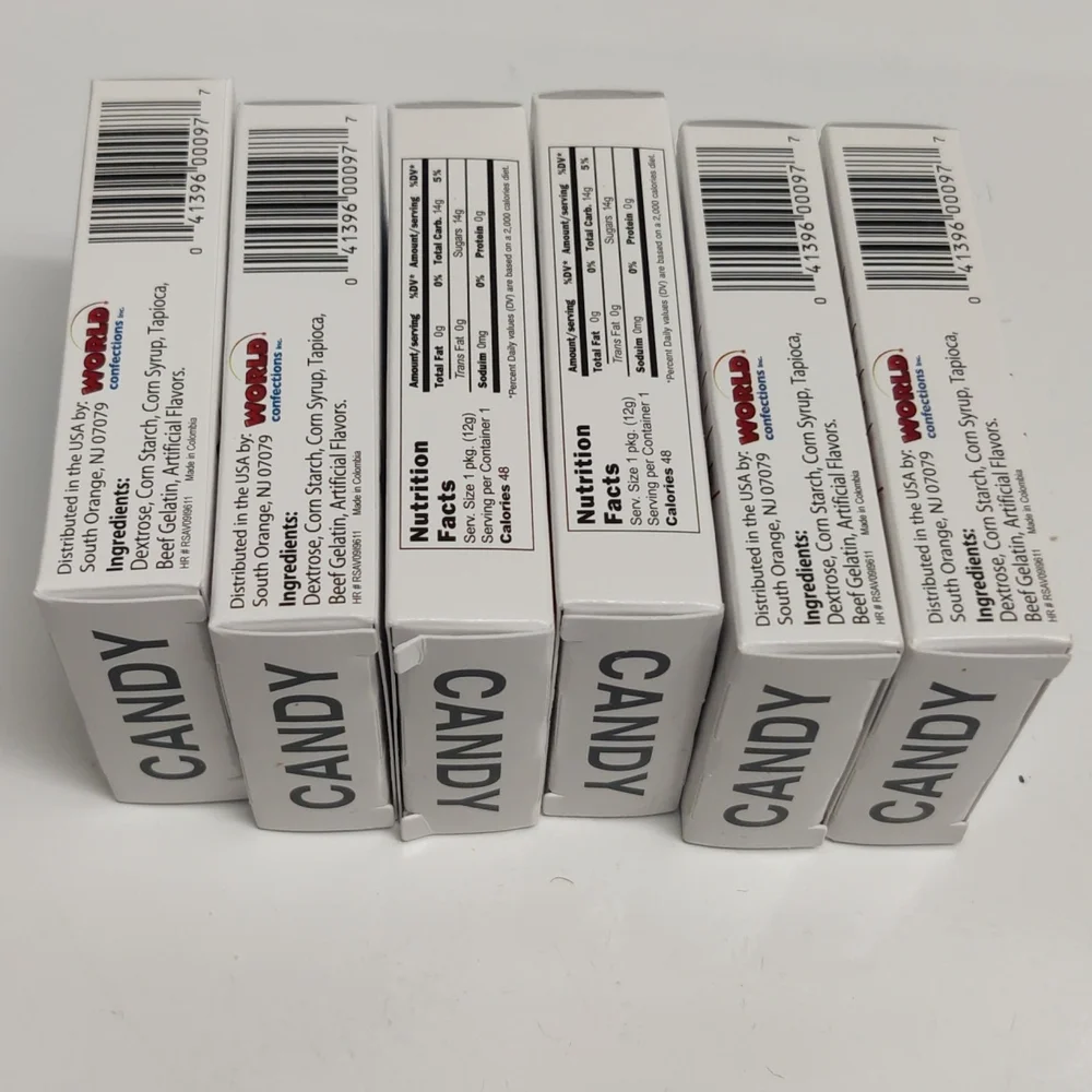 6 pack candy cigarettes